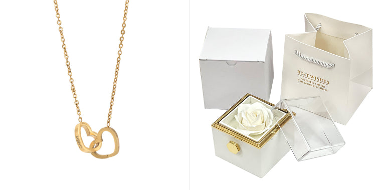 Rotating Rose Jewelry Gift Box – Valentine Edition