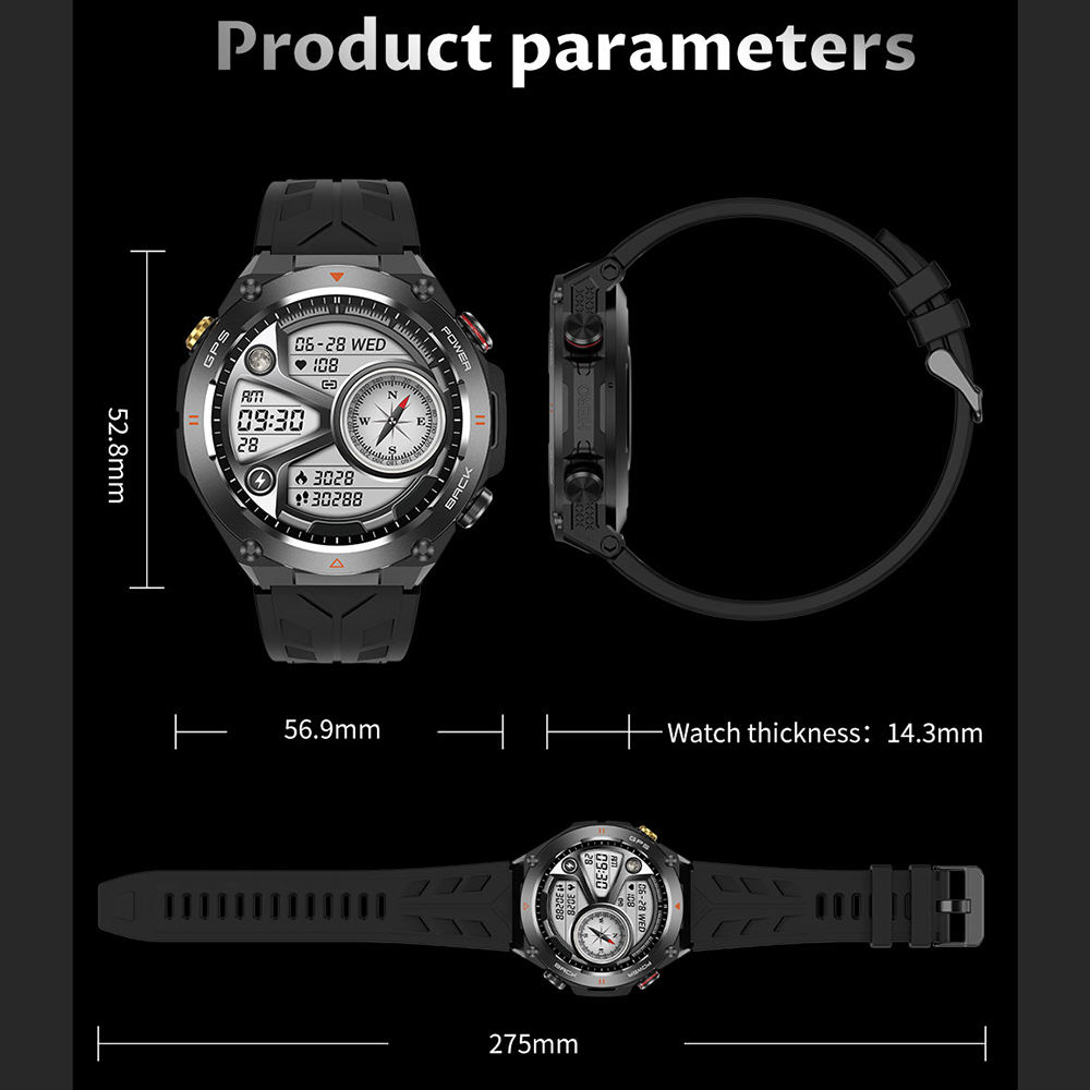 SENBONO™ TrailMaster GPS Pro Smartwatch