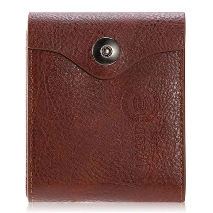 Men's Wallet PU Leather Bifold Purse Slim RFID Blocking Card Holder