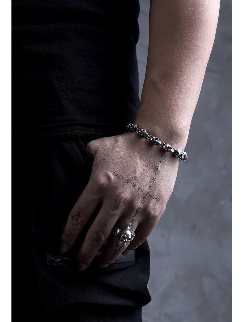 American Garber Style Handmade Motorcycle Bracelet Trendy Men And Women