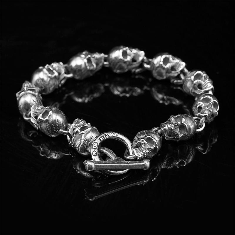 American Garber Style Handmade Motorcycle Bracelet Trendy Men And Women