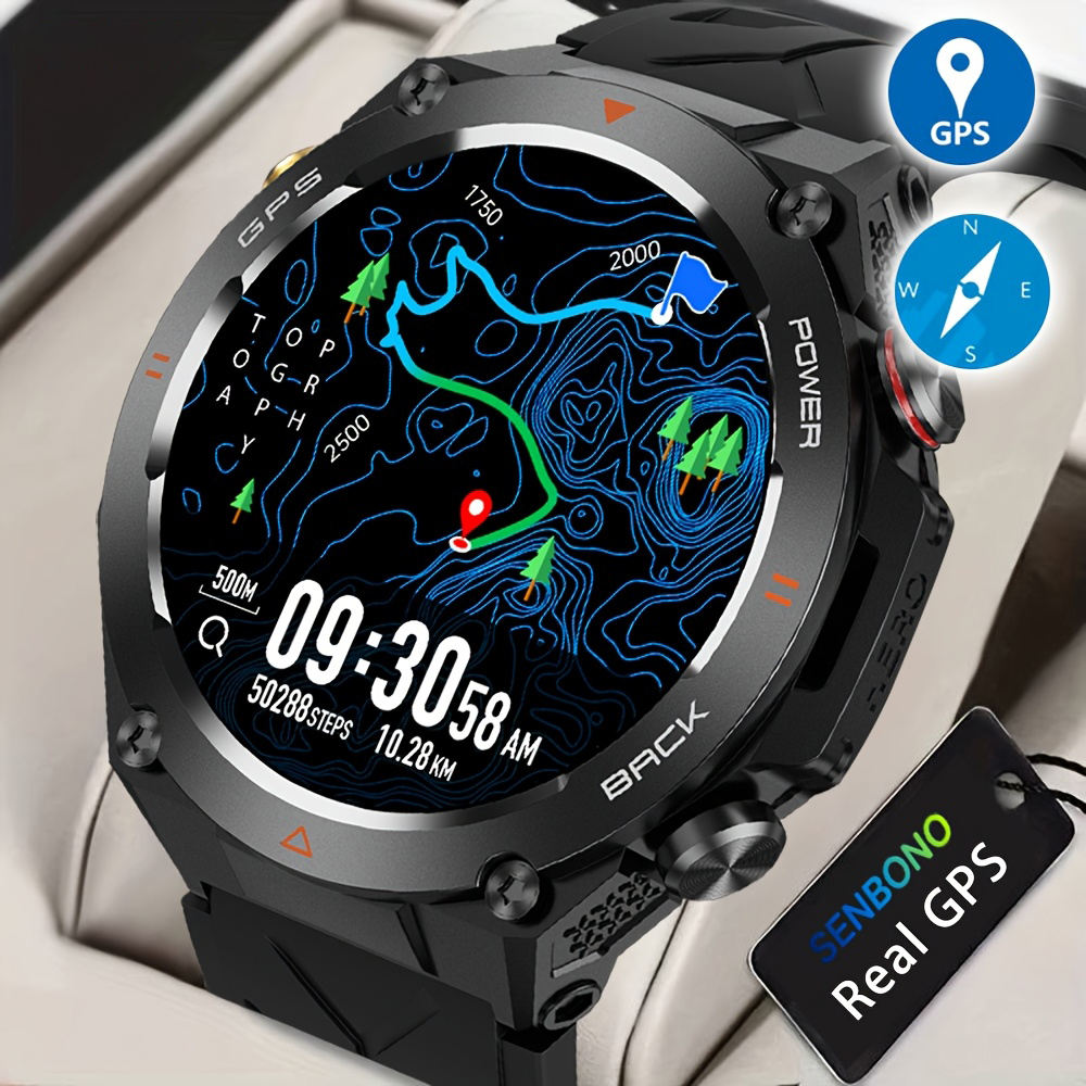 SENBONO™ TrailMaster GPS Pro Smartwatch