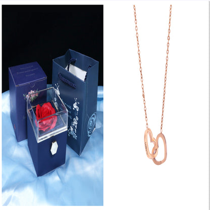 Rotating Rose Jewelry Gift Box – Valentine Edition