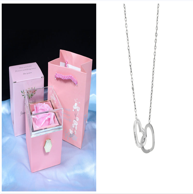 Rotating Rose Jewelry Gift Box – Valentine Edition
