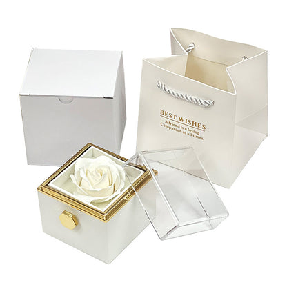 Rotating Rose Jewelry Gift Box – Valentine Edition